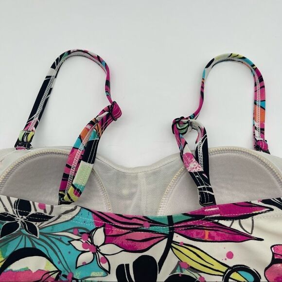 Croft & Barrow Tankini Top Sz 6L - Picture 4 of 13